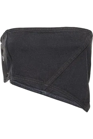 Cannari Concept Asymmetrisches Baumwollbandana-oberteil „saharra“