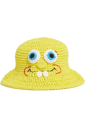 Stella McCartney Fischerhut Aus Bio-baumwollhäkelei „spongebob“