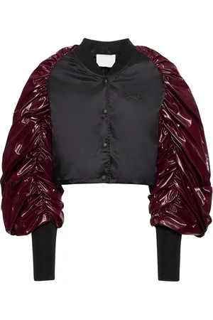 Reebok Bomberjacke Aus Leder