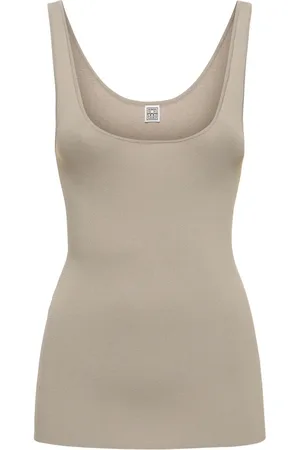 Totême Kompaktes, Gestricktes Tanktop Aus Viskose