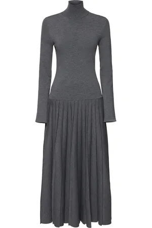 Khaite Langes Kleid Aus Wollmischstrick „lisette“