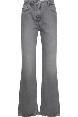 VERSACE Gerade Jeans „stonewashed“