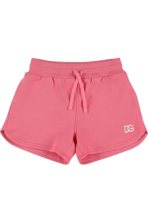 Dolce & Gabbana Shorts Aus Baumwolljersey Mit Logodruck