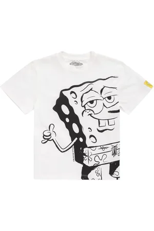 Stella McCartney T-shirt Aus Baumwolljersey Mit Spongebobdruck