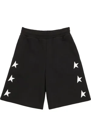 Golden Goose Trainingsshorts Aus Baumwollmischfleece
