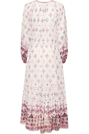 Marant Etoile Langärmeliges Midikleid Aus Mesh