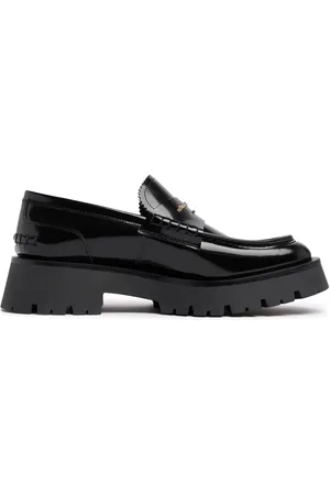 Alexander Wang 45mm Hohe Loafers Aus Lackleder „carter Lug“