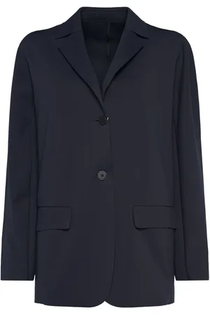 Max Mara Blazer Aus Technojersey „lesena“