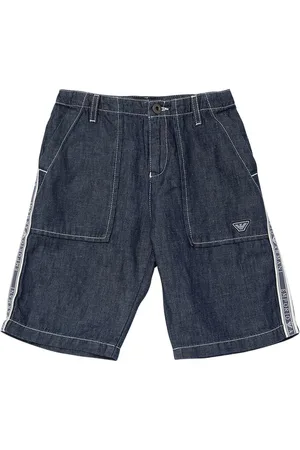 Emporio Armani Bermudashorts Aus Baumwolldenim