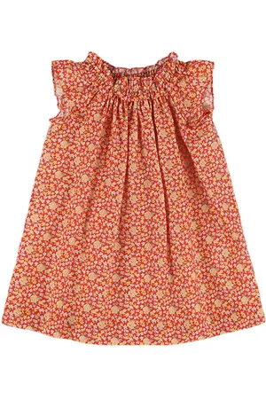 BONPOINT Kleid Aus Baumwollmusselin Mit Druck