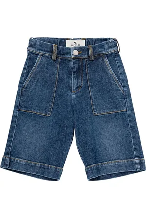 Etro Shorts Aus Baumwolldenim