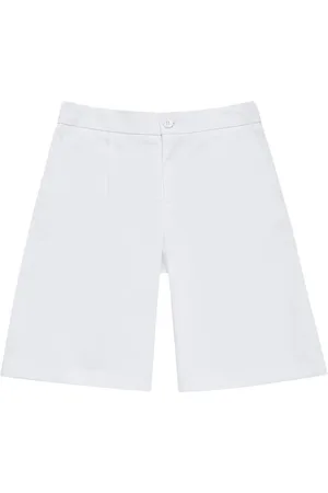 Dolce & Gabbana Shorts Aus Stretch-baumwolle Mit Logodruck