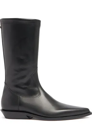 ANN DEMEULEMEESTER Stiefeletten Aus Leder „jani“