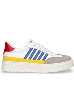 Dsquared2 Schnürsneakers Aus Technostoff Und Leder
