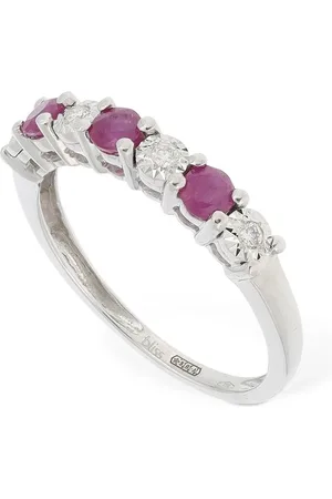 Bliss 18kt Diamant Und Rubinring „rugiada“