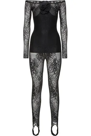 GIUSEPPE DI MORABITO Jumpsuit Aus Stretch-spitze „laize“