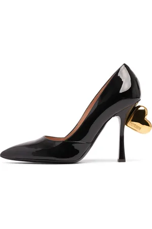 Moschino 100mm Hohe Lacklederpumps