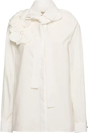 Elie saab Verziertes Hemd Aus Popeline