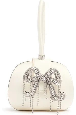 Self-Portrait Satin-clutch „bow“