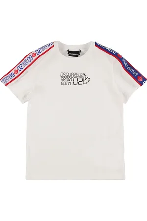 Dsquared2 T-shirt Aus Baumwolljersey