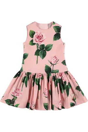 Dolce & Gabbana Bedrucktes Baumwollkleid