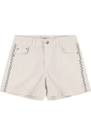 Msgm Shorts Aus Baumwollmischdenim
