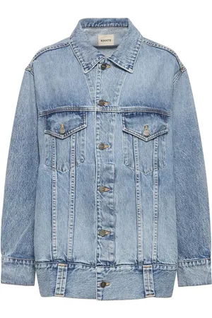 Khaite Jacke Aus Baumwolldenim „grizzo“