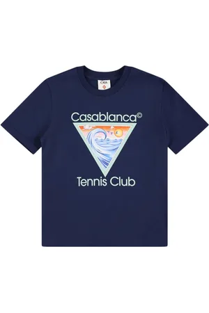 Casablanca T-shirt Aus Baumwolljersey Mit Logodruck