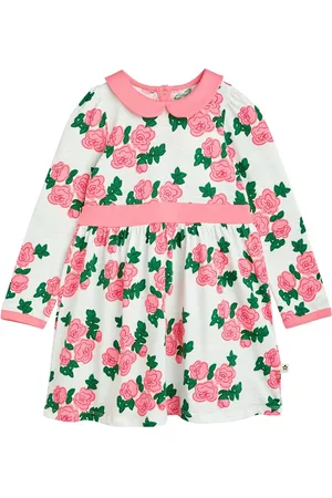 Mini Rodini Kleid Aus Bio-baumwolle Mit Druck