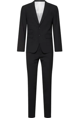 Anzüge Herren Günstig Dreiteiliger Blazer Slim Fit Schön Hochzeit