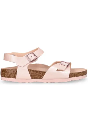 Birkenstock Sandalen Aus Kunstleder "rio"