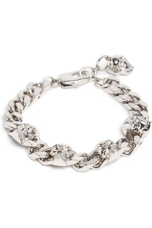 Alexander McQueen Armband Mit Schädeln