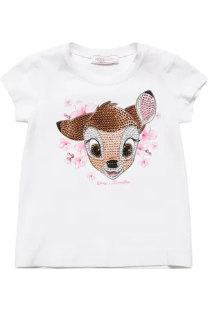 MONNALISA T-shirt Aus Jersey Mit Bambidruck