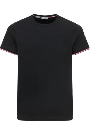 Moncler T-shirt Aus Stretch-baumwolljersey