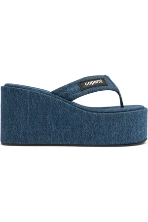 COPERNI 100mm Hohe Wedge-sandaletten Aus