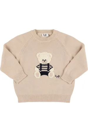 Il gufo Sweater Aus Baumwollstrick