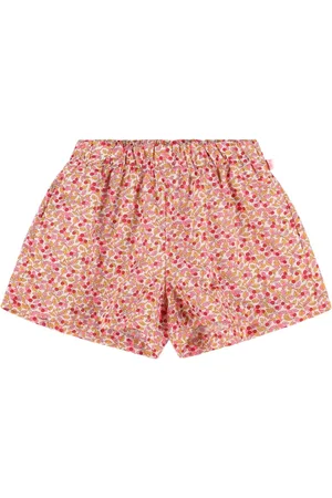 Il gufo Bedruckte Shorts Aus Baumwollpopeline