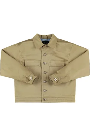 VERSACE Jacke Aus Satingabardine