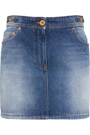 VERSACE Minirock Aus Baumwolldenim