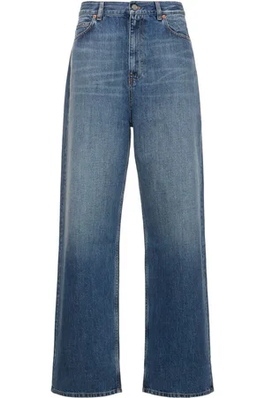 VALENTINO Boyfriend-jeans Aus Baumwolldenim
