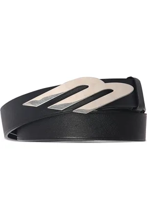 Balenciaga 3,5cm Breiter Ledergürtel Mit Logo