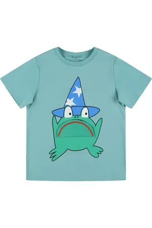 Stella McCartney Bedrucktes T-shirt Aus Baumwolljersey