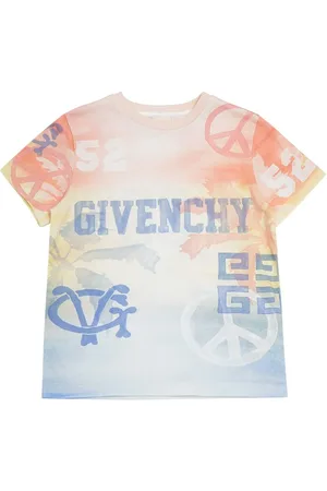 Givenchy Bedrucktes T-shirt Aus Baumwolljersey