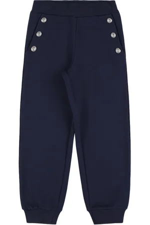 Balmain Trainingshose Aus Baumwolle Mit Knöpfen