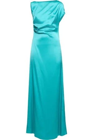 DEL CORE Langes Kleid Aus Enverssatin