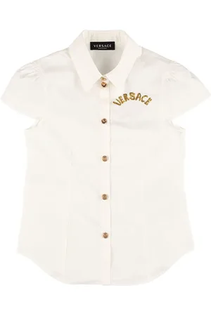 VERSACE Hemd Aus Baumwollpopeline Mit Logo