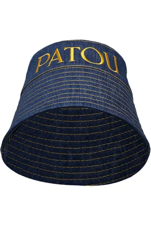 Patou Fischerhut Aus Denim Mit Logo „“