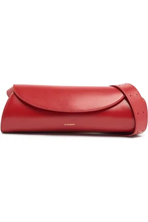 Jil Sander Kleine Schultertasche Aus Leder „cannolo“