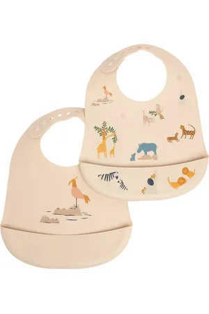 Liewood Set: 2 Lätzchen Aus Silikon Mit Druck