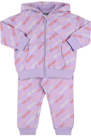 Kenzo Sweatshirt Und Hose Aus Baumwolle Mit Druck